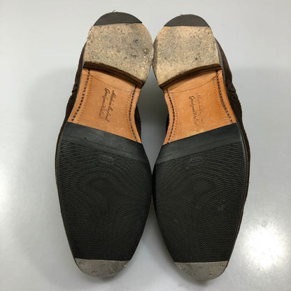 ジョセフチーニー ウイングチップ スエード ブラウン サイズUK7 JOSEPH CHEANEY 約25.5cm【AFC41-2】