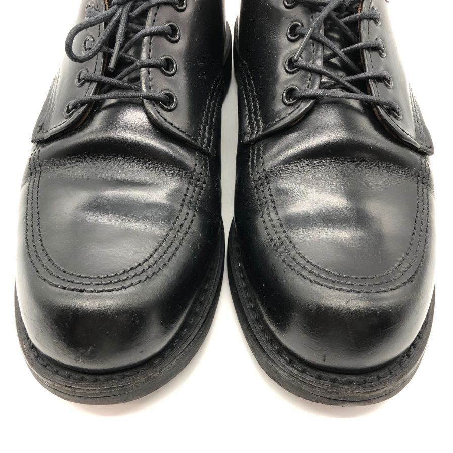 レッドウィング 9201 ガレージマン Uチップ ダービー カーフ ブラック サイズUS6.5D メンズ REDWING 約24.5cm【AFD9】