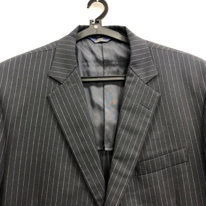 美品◆ブルックスブラザーズ 2B テーラードジャケット ネイビー ストライプ メンズ サイズ44REG Brooks Brothers 【AFF22】