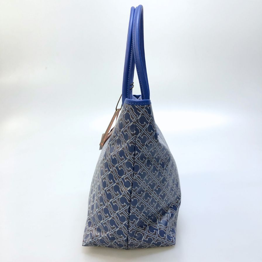 ゲラルディーニ リナシメント 総柄 トートバッグ ブルー GHERARDINI【AFE4】