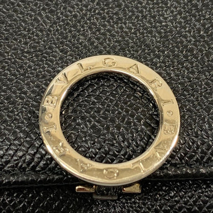 ブルガリ カードケース パスケース カード入れ 名刺入れ ブラック レザー BVLGARI【AFI22】