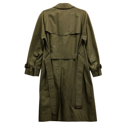 中古◆バーバリー ベルテッドコート 90S 旧タグ カーキ メンズ サイズ170 Burberry 【AFF19】