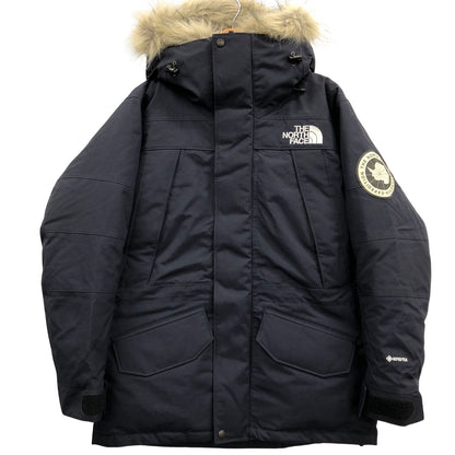 美品◆ノースフェイス ND92546 アンタークティカ ジャケット ナイロン ファー メンズ ネイビー サイズM THE NORTH FACE 【AFA22】