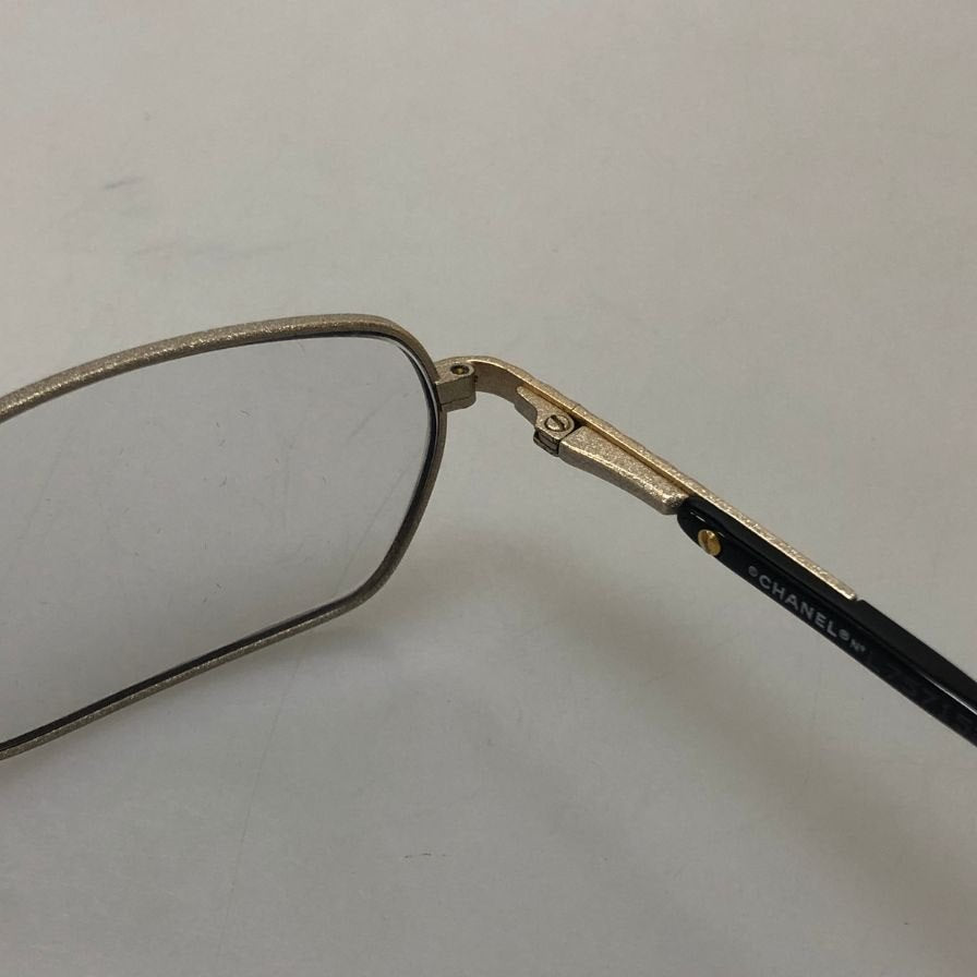 シャネル 2056 c.247 メガネフレーム シルバー 52□17 135 イタリア製 CHANEL【AFI8】