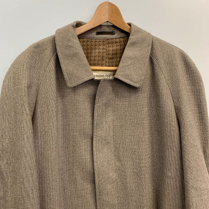 中古◆ロンドンフォグ バルカラーコート 70年代 USA製 ウール ブラウン メンズ サイズ100 LONDON FOG 【AFB32】