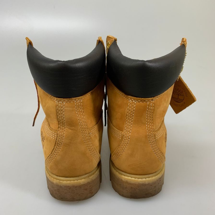 ティンバーランド 6インチ プレミアムブーツ ウォータープルーフ ベージュ メンズ サイズ7 10061 Timberland 約25.0cm【AFC41-2】