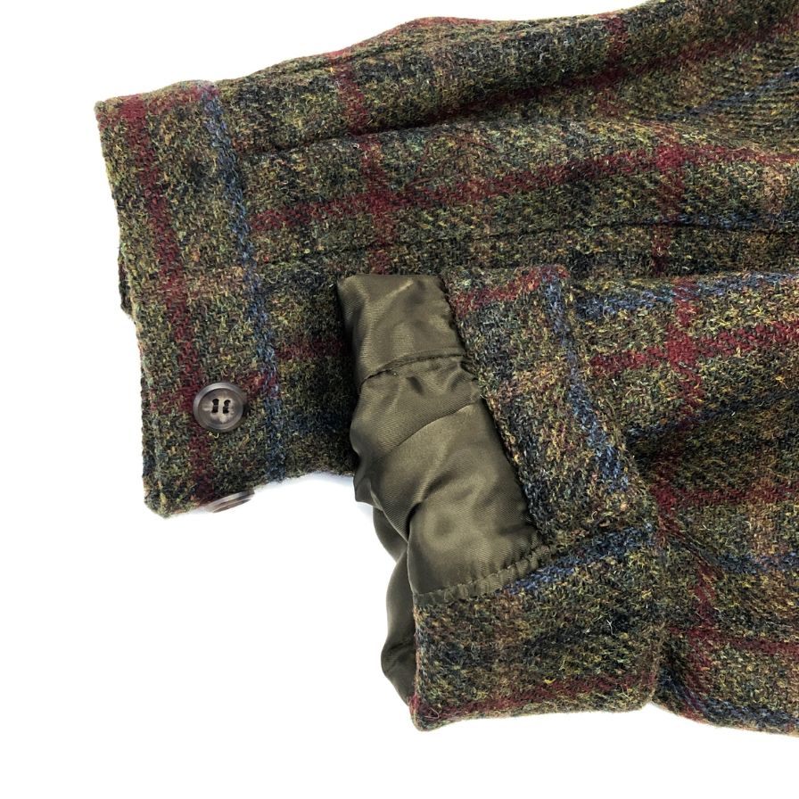 美品◆セプティズ トラッカーズ ジャケット ハリスツイード生地 メンズ サイズ36 ネイビー SEPTIS HARRIS TWEED 【AFA4】