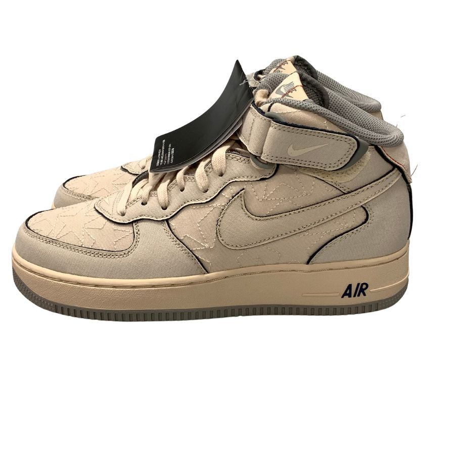 新品同様◆ナイキ スニーカー エアフォース ワン DZ5367-219 ベージュ メンズ サイズ27cm NIKE AIR FORCE 1 MID 07 LX【AFD2】