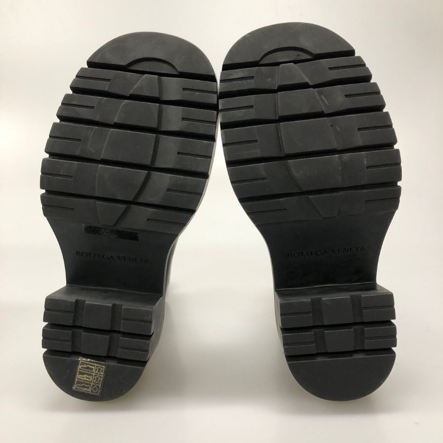 ボッテガヴェネタ ブーツ LUG ANKLE ブラック サイズ35 レディース BOTTEGA VENETA 約22.0cm【AFD2】
