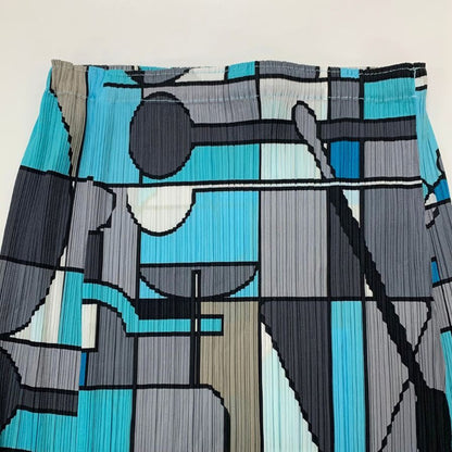 プリーツプリーズ イッセイミヤケ スカート PP81-JG635 レディースサイズ2 総柄 PLEATS PLEASE ISSEY MIYAKE【AFB10】