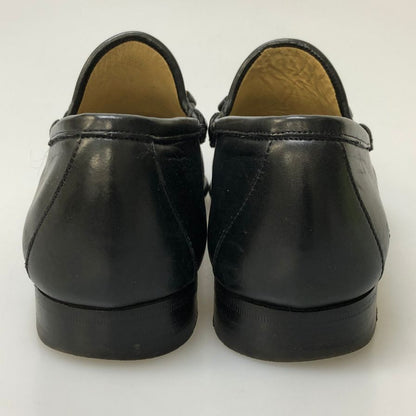 グッチ ビットローファー  メンズ サイズ39.5E ブラック GUCCI 約24.5cm【AFC53】