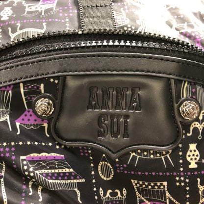 アナスイ リュック 総柄 ナイロン  Anna Sui【AFE11】