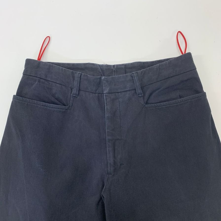 プラダスポーツ ストレートパンツ ブラック メンズ サイズ46 PRADA SPORT 【AFF24】