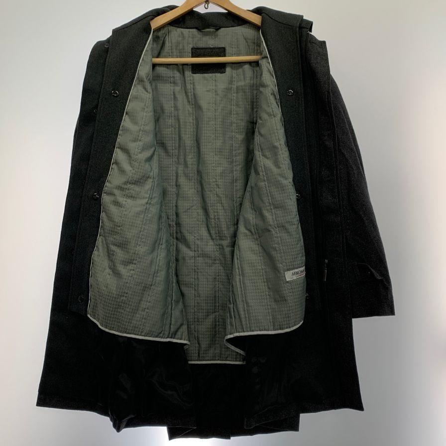 中古◆インティメージ  ライナー付 コート グレー メンズ  サイズM INTIAGME 【AFF24】