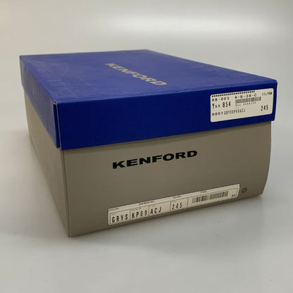 ケンフォード レザーシューズ スエード KP09 メンズ サイズ24.5cm ネイビー KENFORD 約24.5cm【AFD7】
