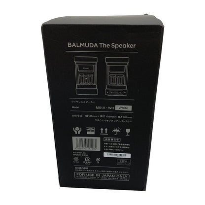 バルミューダ ワイヤレススピーカー ザ スピーカー ホワイト M01A-WH BALMUDA The Speaker