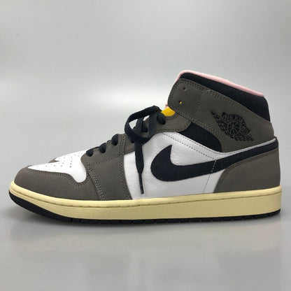 ナイキ エアジョーダン1 ミッド HQ2011-100 ハイカット スニーカー ブラウン×ピンク サイズUS11 29㎝ メンズ NIKE AIR JORDAN 1 MID SE 約29.0cm【AFD4】