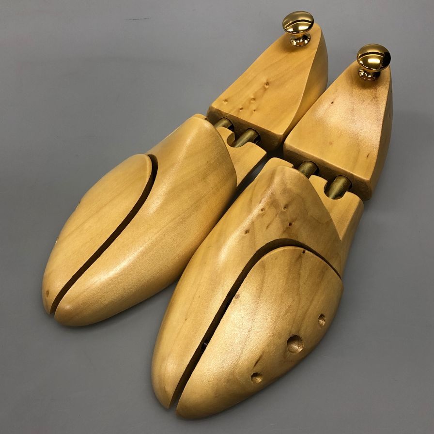 宮城興業 レザーシューズ ストレートチップ パンチドキャップ サイズ9 メンズ ブラウン系 Miyagi Kogyo 約27.5cm【AFD3】