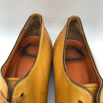 サントーニ  レザーシューズ 7113 110  ライトブラウン メンズ  サイズ6.5 SANTONI 約25.5cm【AFC47】