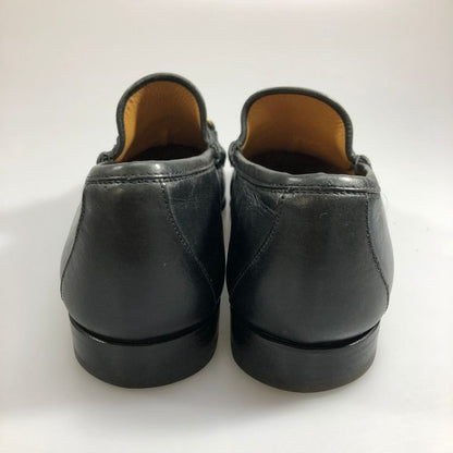 シップス ビットローファー カーフ 170 0011 ブラック ゴールド金具 サイズ41D SHIPS 約26.5cm【AFC47】