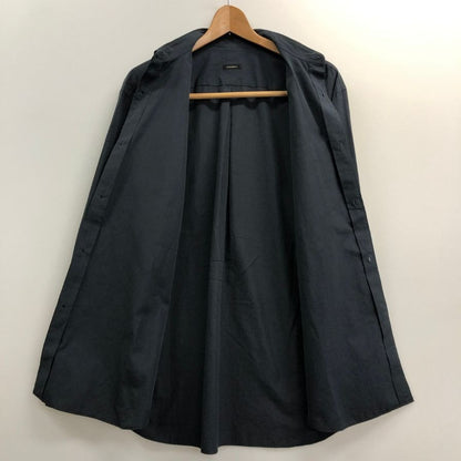 極美品◆コモリ 26AW コモリシャツ ネイビー メンズ サイズ2 E03-02001 COMOLI 【AFB13】