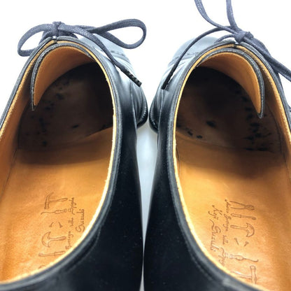 スピーゴラ レースアップシューズ パンチドキャップトゥ ブラック メンズ SPIGOLA ビジネスシューズ【LA】【中古】