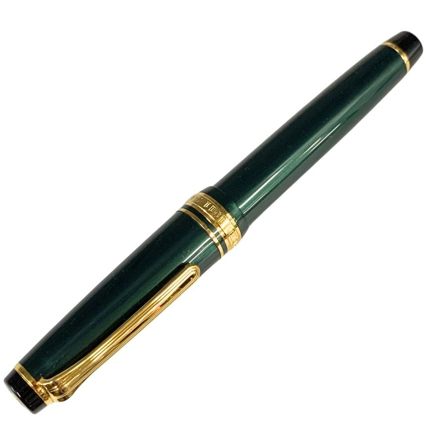 セーラー 万年筆 FOUNDED 1911 ペン先14K 585 グリーン ゴールド SAILOR【AFB53】