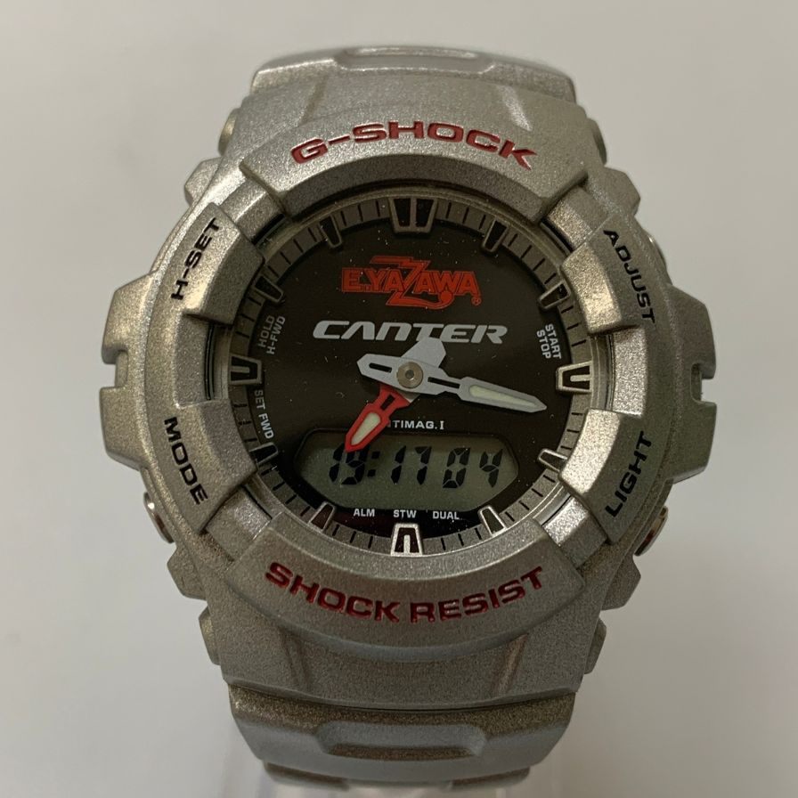 ジーショック 矢沢コラボ G-100 グレー系 G-SHOCK【AFI23】