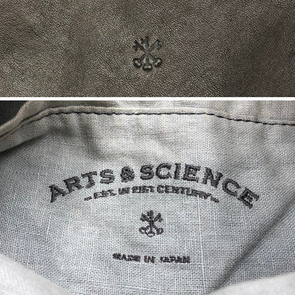 アーツアンドサイエンス レザー 鍵ロゴ ミニ トート バッグ レディース  ブラウン  ARTS&SCIENCE【AFE6】