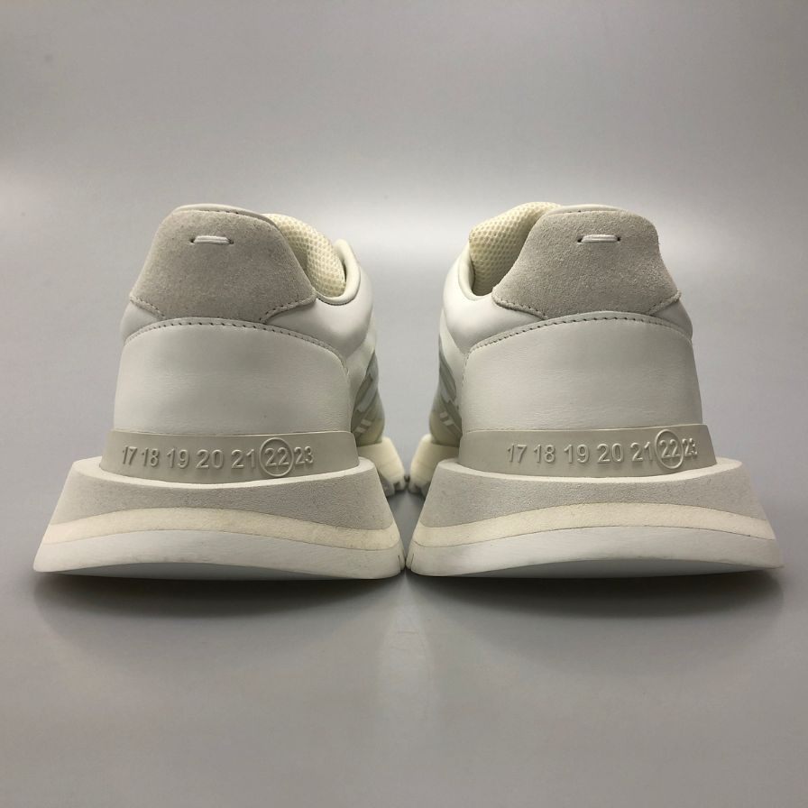 メゾンマルジェラ スニーカー S57WS0477 メンズ ホワイト系 サイズ40 Maison Margiela 約25.0cm【AFD8】