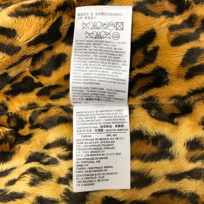 美品◆シュプリーム×リーバイス レオパードデニムジャケット 12AW メンズ サイズM インディゴ SUPREME×Levi's 【AFB24】