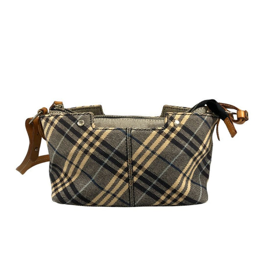 バーバリーブルーレーベル ノバチェック ミニワンショルダーバッグ ポーチ付 レディース BURBERRY BLUE LABEL【AFE11】