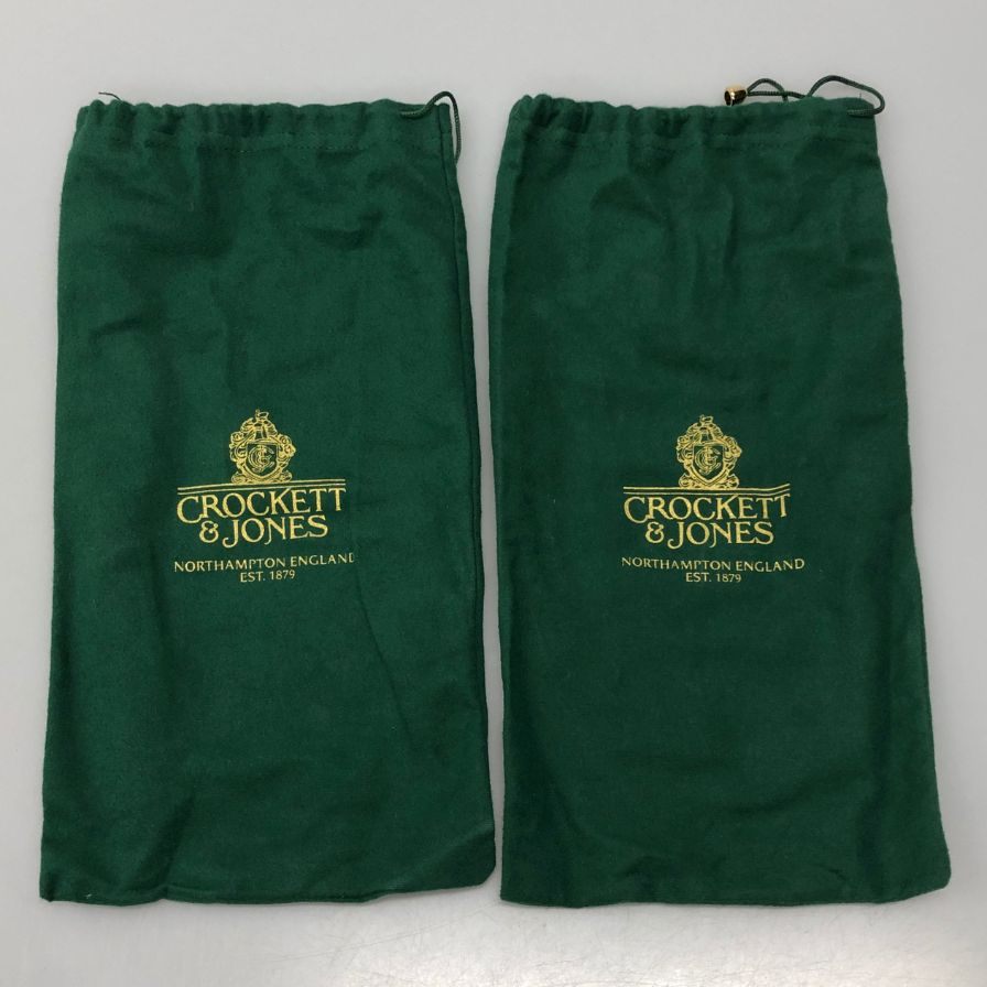 クロケット&ジョーンズ レザーシューズ タッセル ローファー スエード キャベンディッシュ3 ブラウン サイズUK7E CROCKETT&JONES CAVENDISH3 ローファー 約26.5cm【LA】【中古】