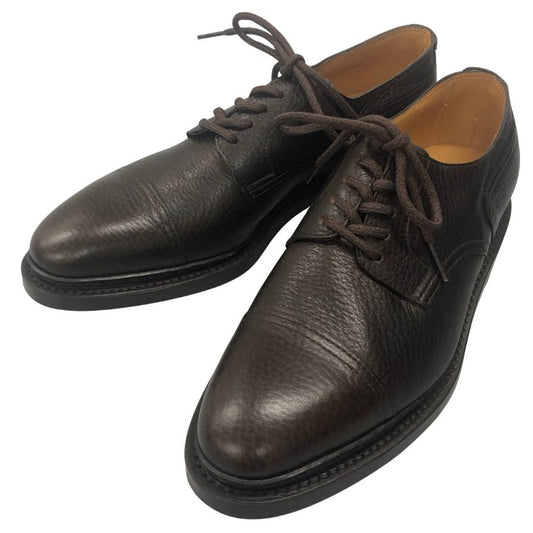 ジョンロブ レザシューズ KILMORY シボレザー サイズ7.5E ブラウン JOHN ROBB ビジネスシューズ 約26.5cm【LA】【中古】