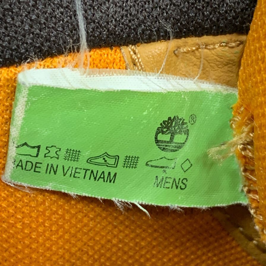 ティンバーランド ハイカット スニーカー 6001A キャメル メンズ  イエロー系 27cm Timberland 約27.0cm【AFC4】