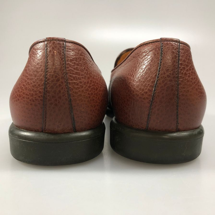 タニノクリスチー 109320 タッセルローファー カーフ ブラウン UK7 TANINO CRISCI ローファー 約25.5cm【LA】【中古】