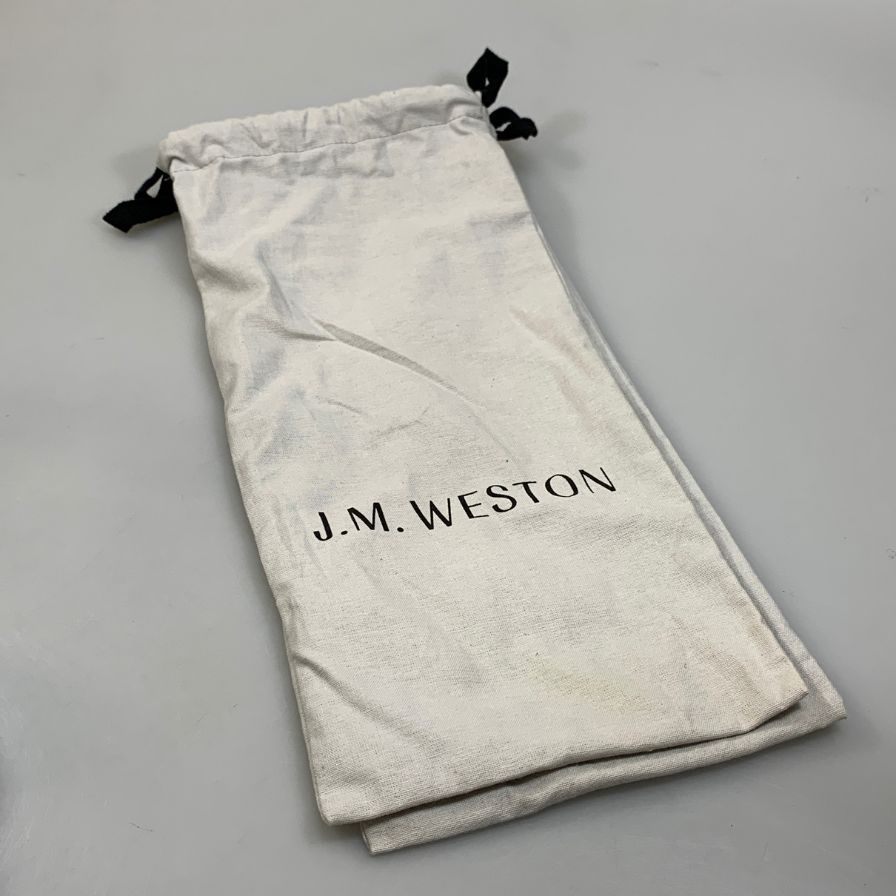 ジェイエムウエストン ユージーンゴルフ アイボリー スエード UK8.5 J.M.WESTON ビジネスシューズ 約27.5cm【LA】【中古】