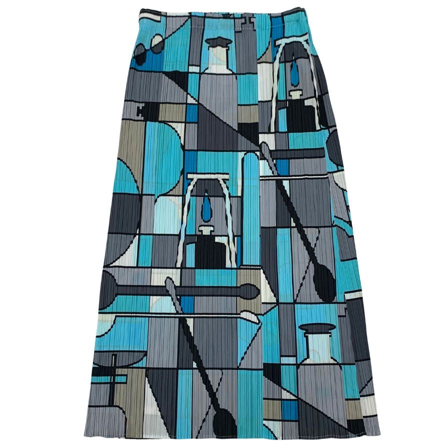 ISSEY MIYAKE イッセイミヤケ プリーツプリーズ スカート パープル系 PLEATS PLEASE ISSEY MIYAKE（パープル/紫色系）のフリマ