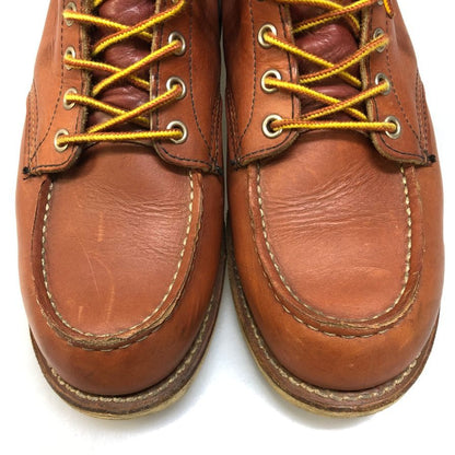 レッドウィング ブーツ 8131 アイリッシュセッター 05年製 羽タグ モックトゥ メンズ US8E REDWING 約26.0cm【AFC4】