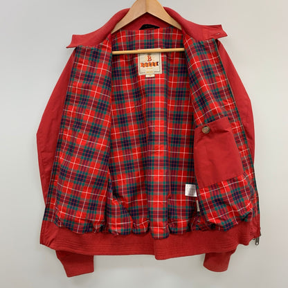 美品◆バラクータ G4 ハリントンジャケット レッド メンズ サイズ36 BARACUTA 【AFB16】