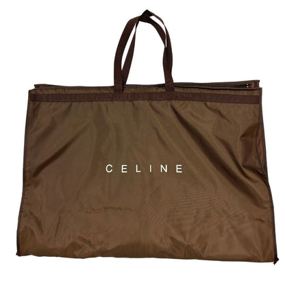 美品◆セリーヌ トレンチコート 裏地総柄 コットン レッド レディース サイズ36 8171 CELINE 【AFB7】