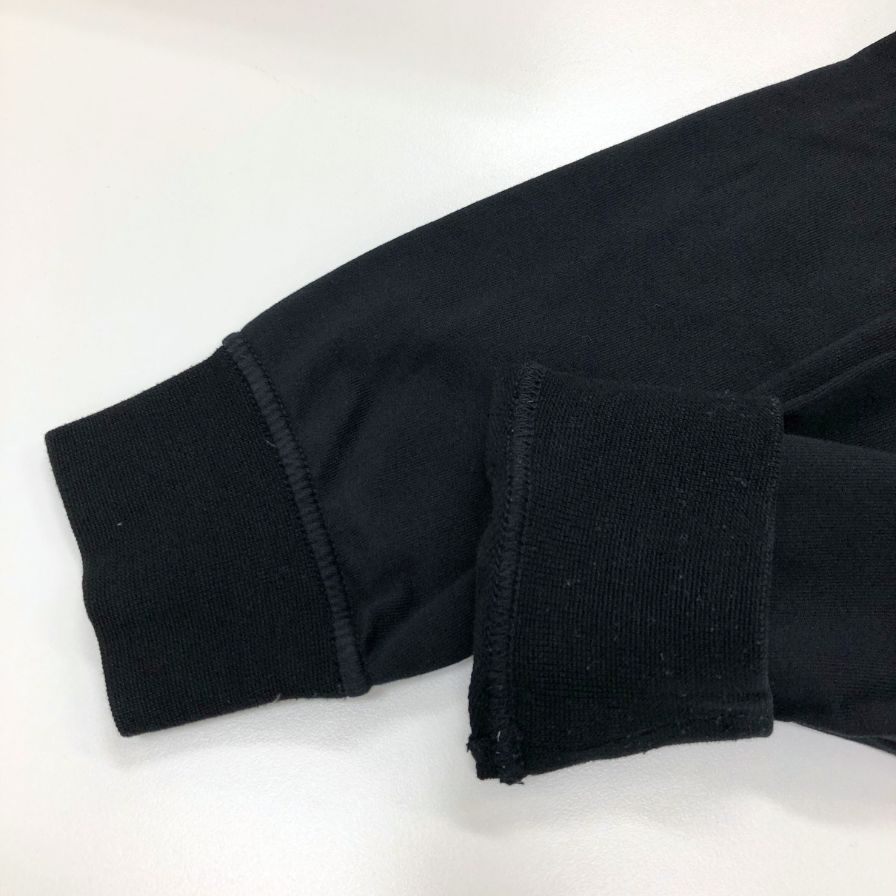中古◆ストーンアイランド Tシャツ ロング ロンT ワンポイント クルーネック ブラック サイズM メンズ STONE ISLAND 【AFB34】