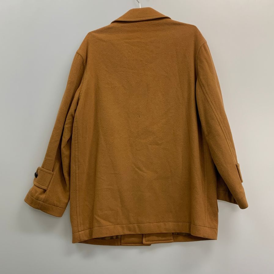 中古◆チャップス ポロラルフローレン ハーフコート カシミヤ オールド ベージュ メンズ サイズM Polo Ralph Lauren CHAPS 【AFA7】