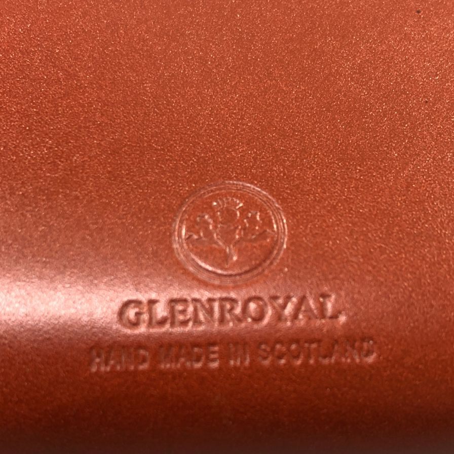 グレンロイヤル 長財布 ラウンドジップ ブライドルレザー ブラウン ゴールド金具 GLENROYAL【AFI1】