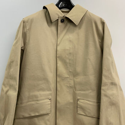 極美品◆マッキントッシュ ステンカラーコート コットン ゴム引き ライナー付 ベージュ メンズ サイズ36 MACKINTOSH 【AFF22】
