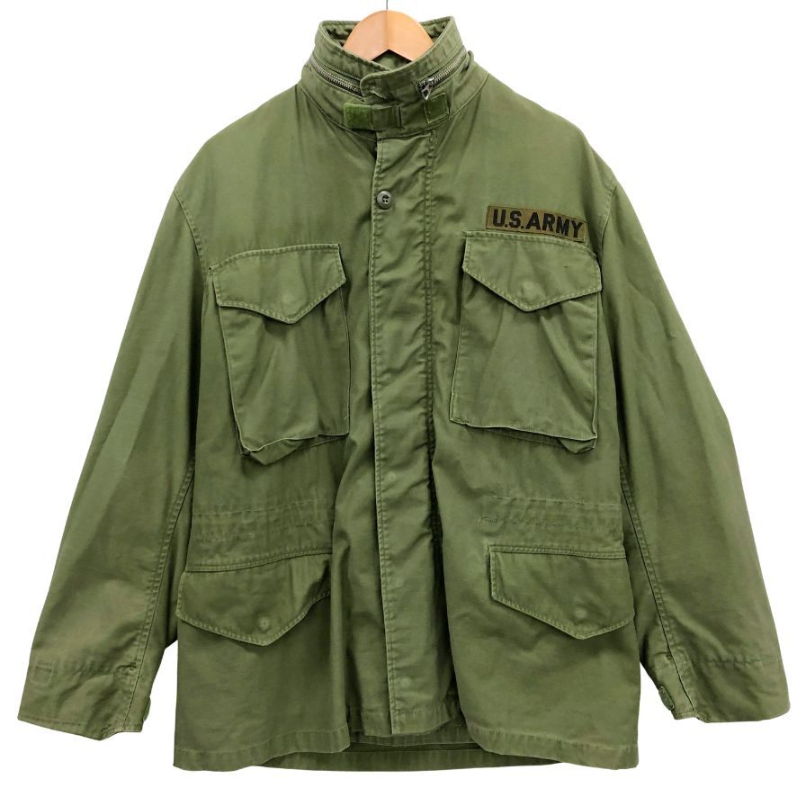 中古◆ユーエスアーミー  M-65 フィールドジャケット ミリタリージャケット メンズ カーキ サイズ不明 US.ARMY 【AFA15】
