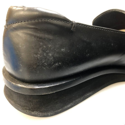 プラダ Uチップ ローファー 883 メンズ サイズ 8ハーフ ブラック PRADA 約26.5cm【AFC29】