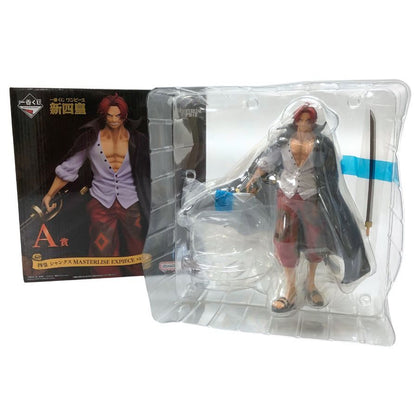 バンダイ ワンピース フィギュア 一番くじ マスターライズ A賞 四皇 シャンクス MASTERLISE ONE PIECE BANDAI【AFI23】【中古】