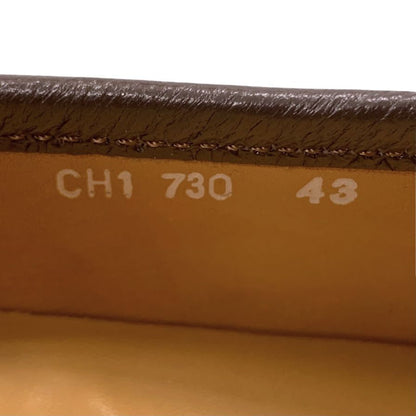 カステラーノ ローファー ダークブラウン メンズ サイズ43 CASTELLANO 約28.0cm【AFC33】
