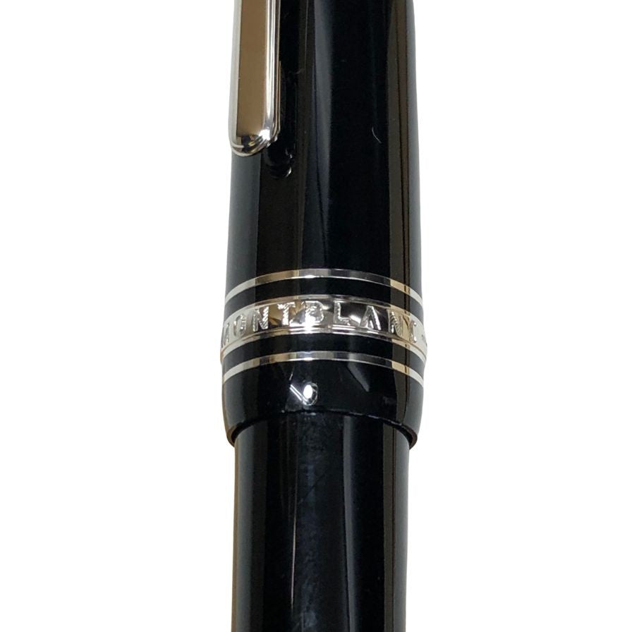 モンブラン マイスターシュテュック ボールペン プラチナライン ツイスト式 ブラック シルバー MB114185 MONTBLANC Meisterstuck【AFI13】